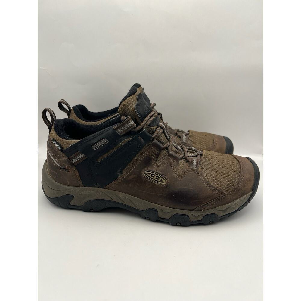 Keen Brown and Black Men's Athletic Hiking Shoes